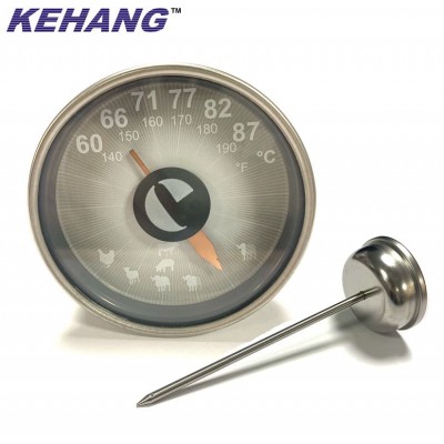 double scale poultry beef oven meat food kitchen meat thermometer probe temperature instruments