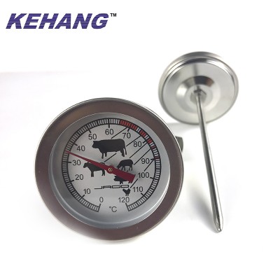 2 inches dial bimetal meat thermometer