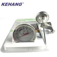 Dial 2'' Probe Type Instant Read Bimetal bbq Meat Cooking Thermometer