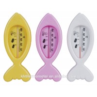 Cheap Safety baby bath thermometer cute cartoon shape baby shower temperature gauge